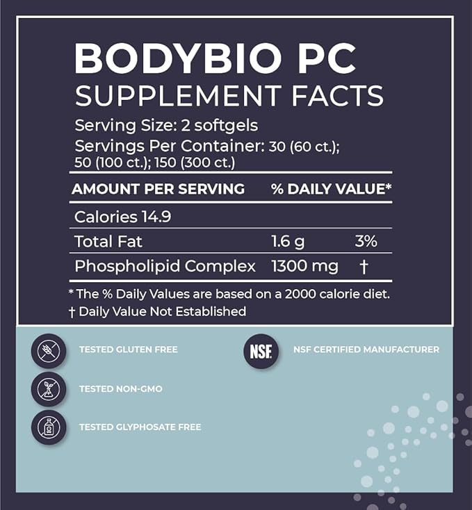BodyBio PC® 60 caps
