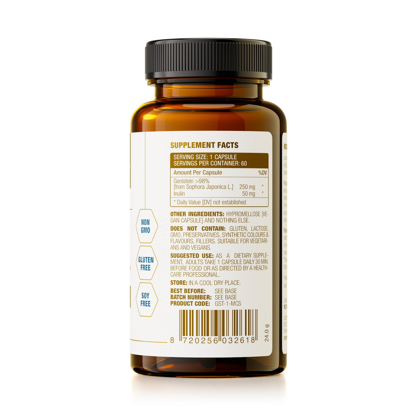 Genistein Ultra, 250 mg / Capsule