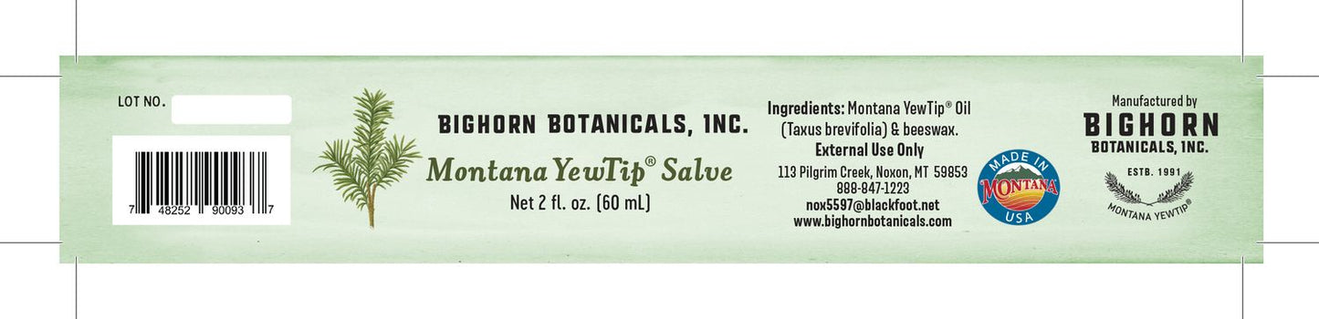 Montana YewTip Salve 2 oz