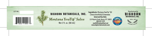 Montana YewTip Salve 2 oz