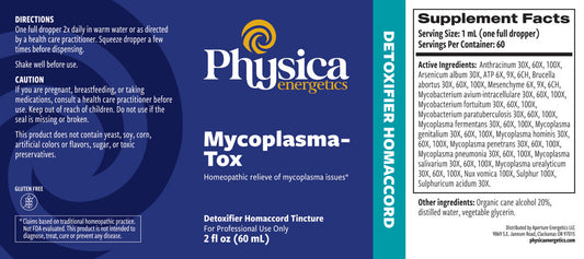 Mycoplasma Tox 2oz |
