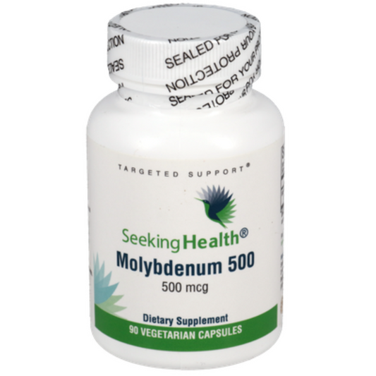 Molybdenum 500mcg (Mo-Zyme -50mcg replacement)