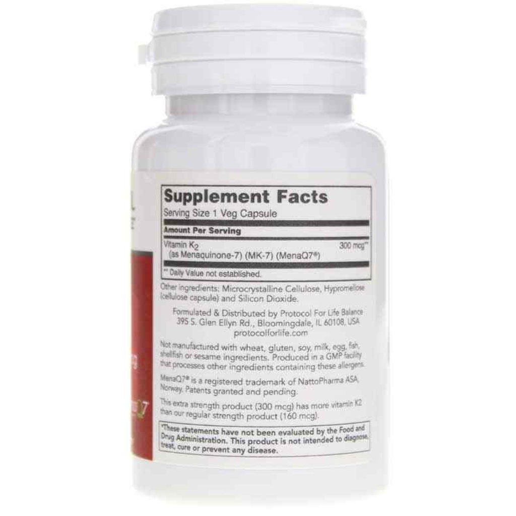 Vitamin K2 (MK-7) 300 mcg 60 caps (Replaces Ortho Molecular Vitamin K2)