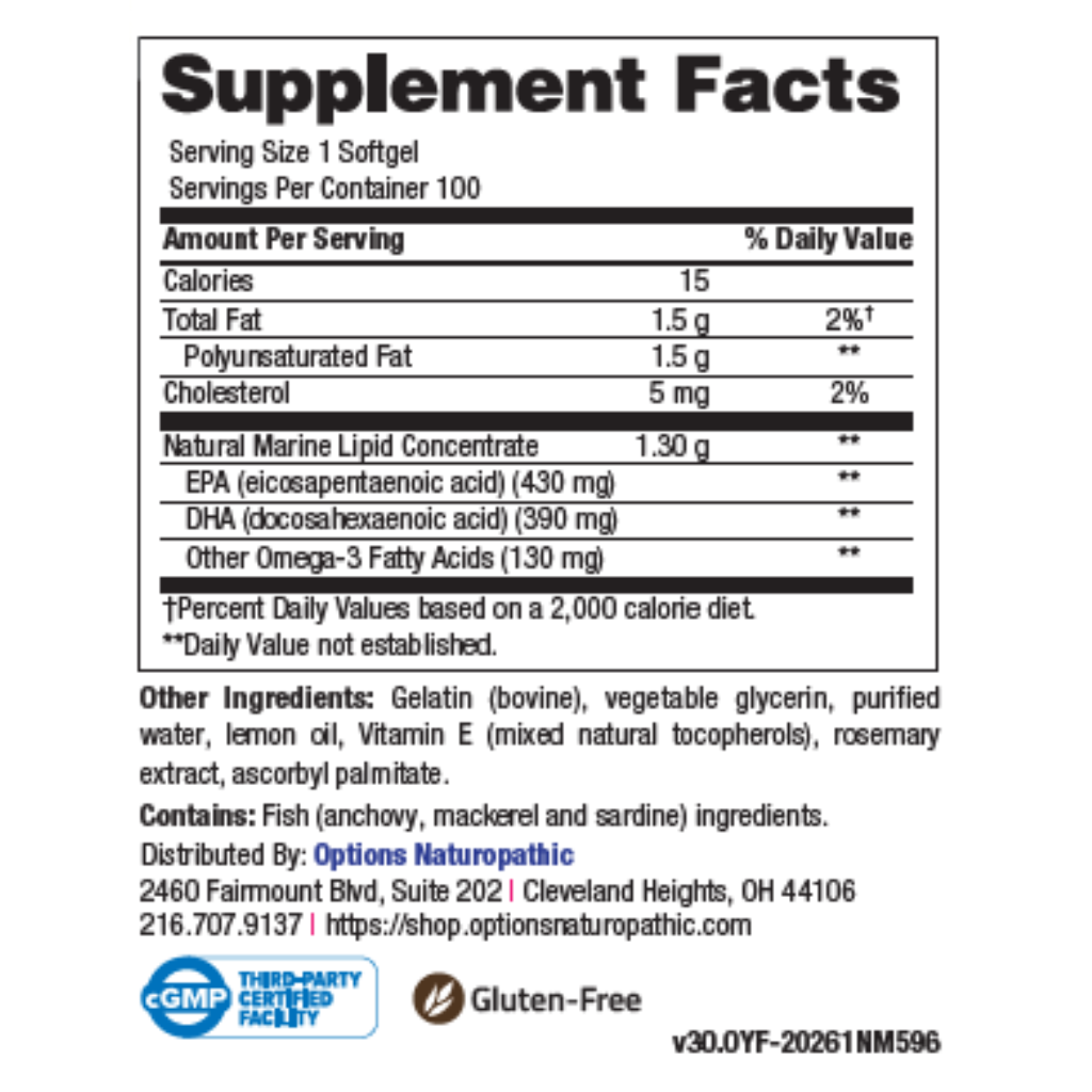 Omega Max 100 softgels