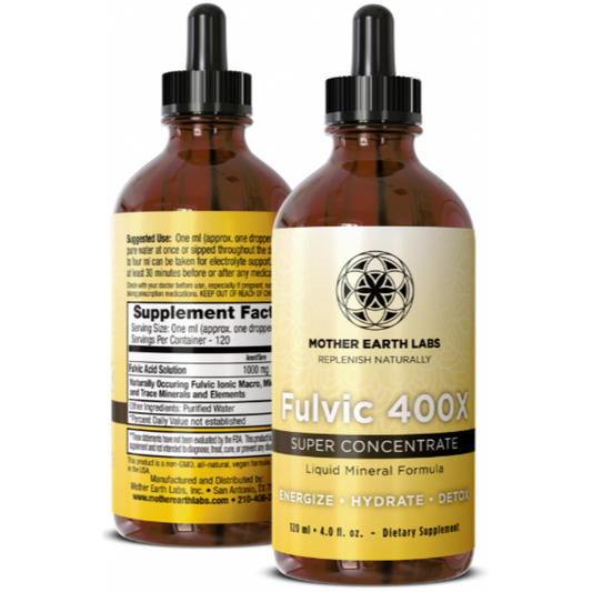 Fulvic 400X 4 oz. ~
