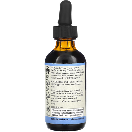 California Poppy Extract 2 oz.