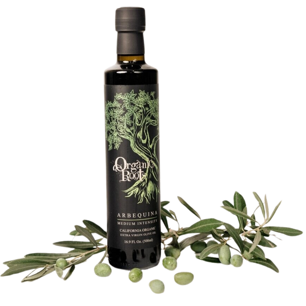 Organic Arbequina Extra Virgin Olive Oil - 500 ml ~