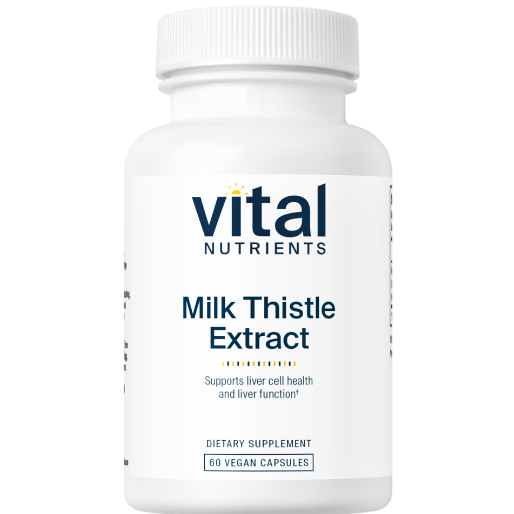 Milk Thistle 80% Silymarin 60 caps - Vital Nutrient
