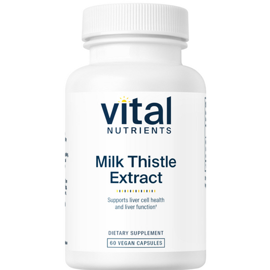 Milk Thistle 80% Silymarin 60 caps - Vital Nutrient