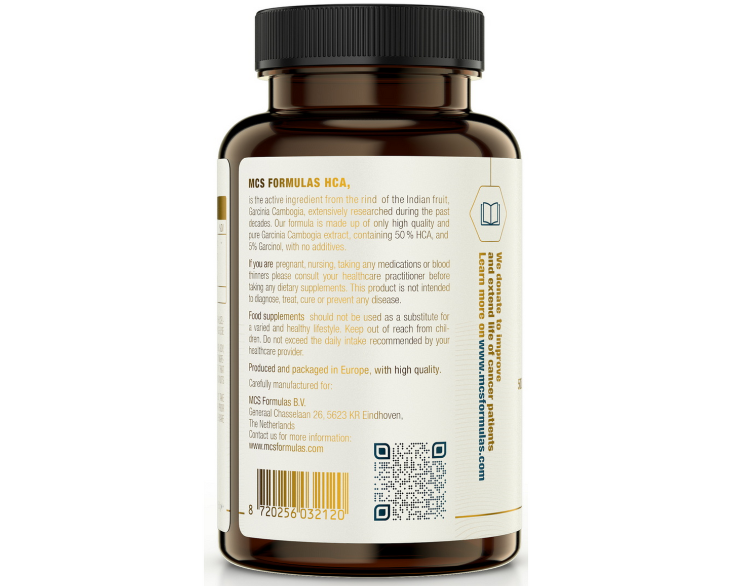 HCA Garcinia Pure, 500mg caps