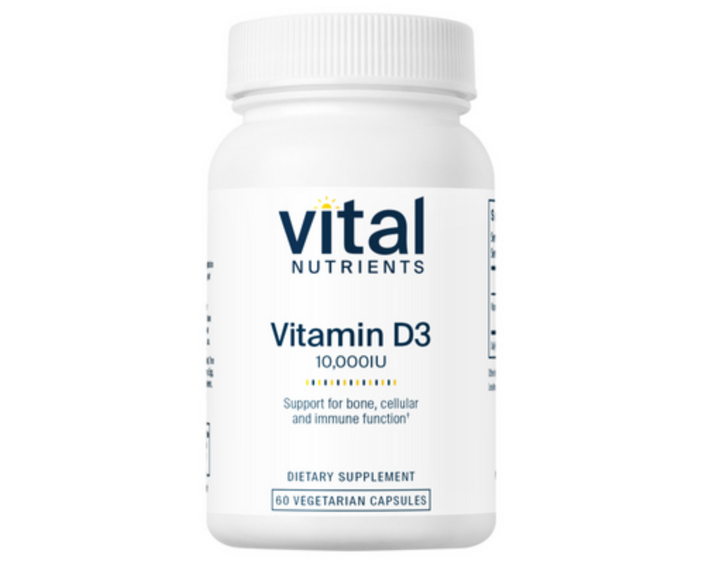 Vitamin D3 10,000iu 60 caps - Vital Nutrient