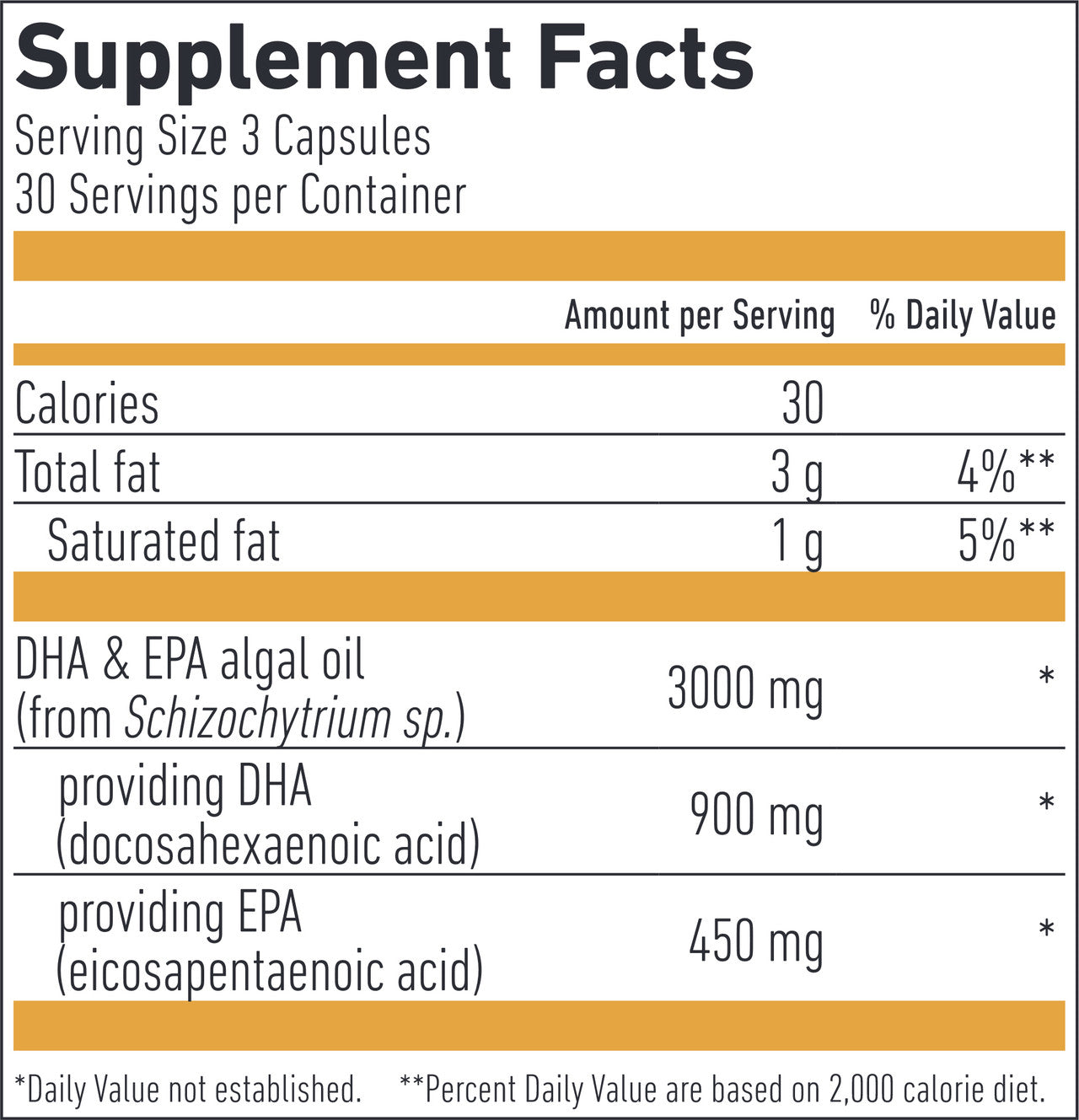 Vegan Omega 3 DHA & EPA 450