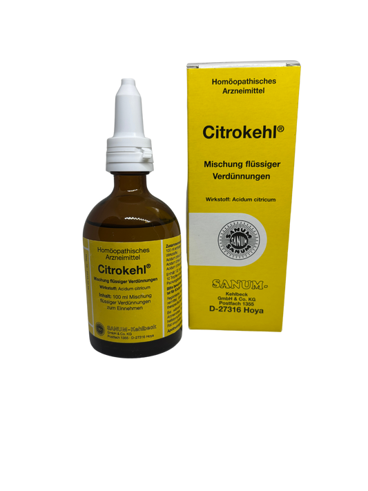 Sanum-CITRO (Citrokehl) drops 100ml (Pleo-Citro Replacement)