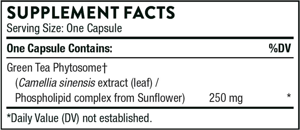 Green Tea Phytosome 60 caps