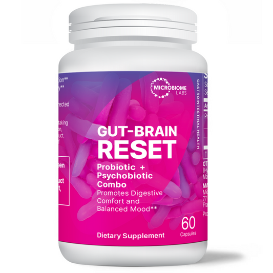 Gut-Brain Reset (formerly Zenbiome DUAL) 60 caps Microbiome Labs