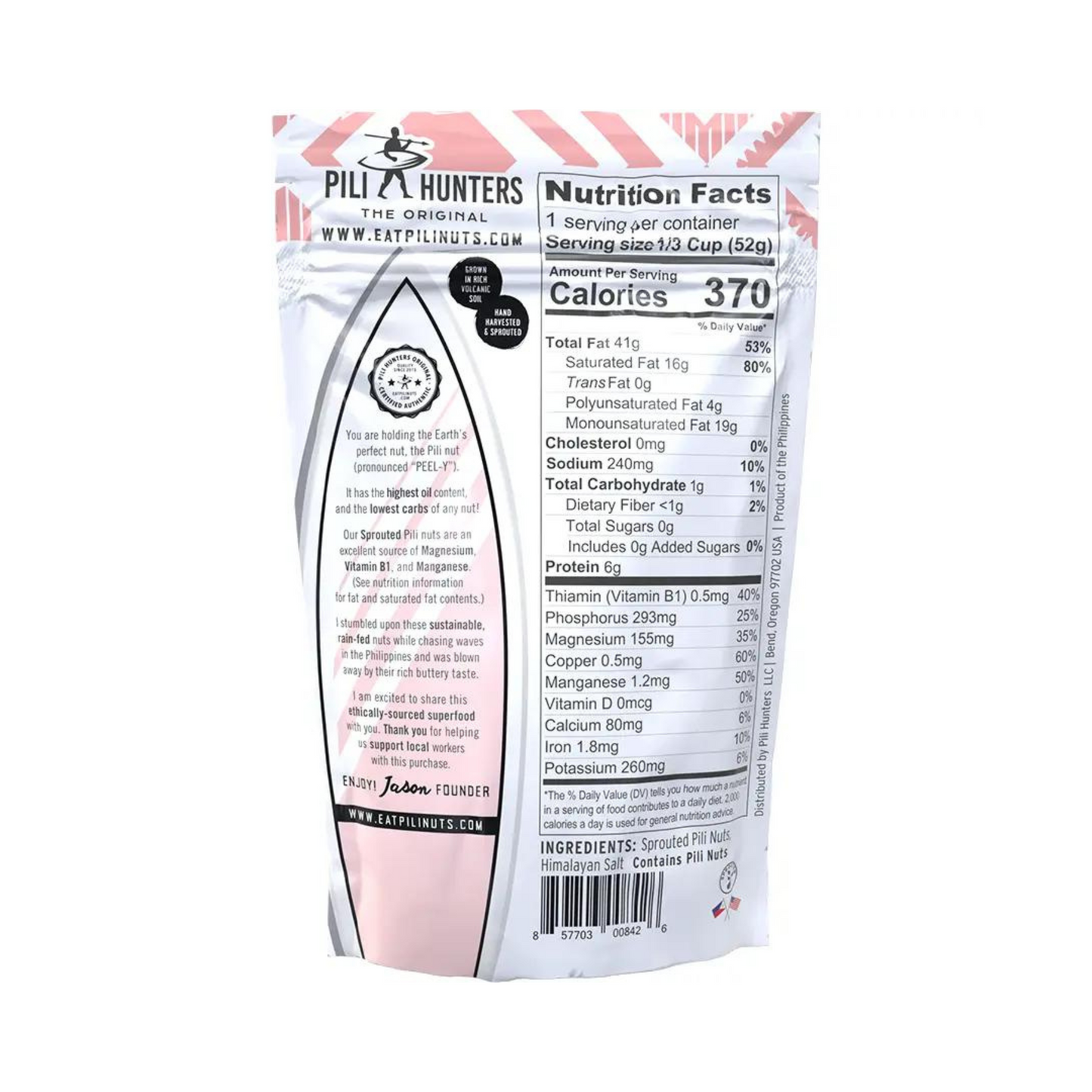Pili Hunters Pili Nuts 5 oz. ~