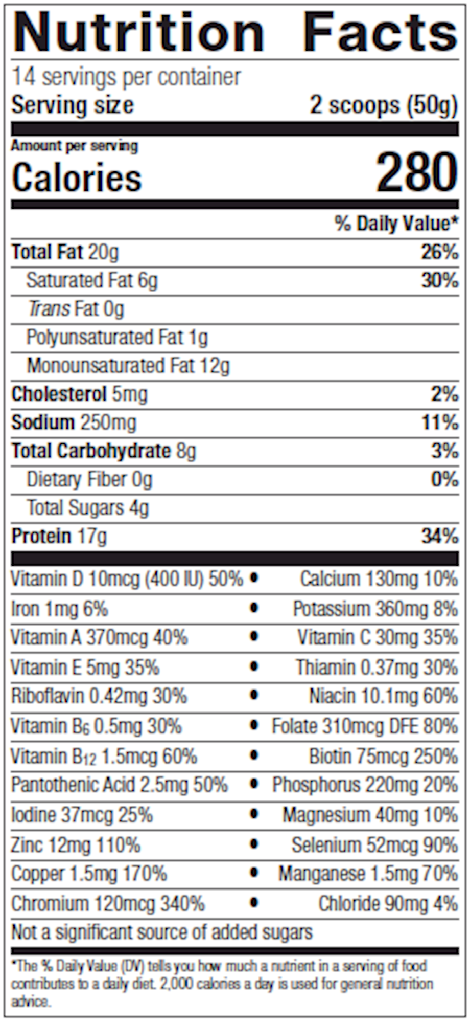 Ketogenic Shake (Vanilla) 1 lb. ~