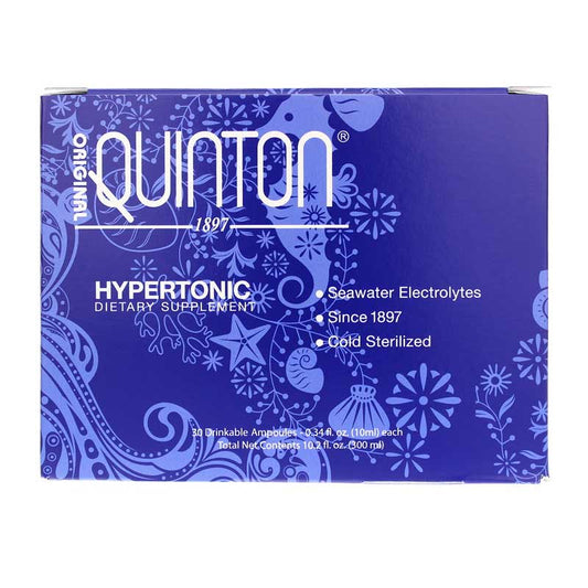 Quicksilver Quinton Hypertonic 30 Ampules ~ ^