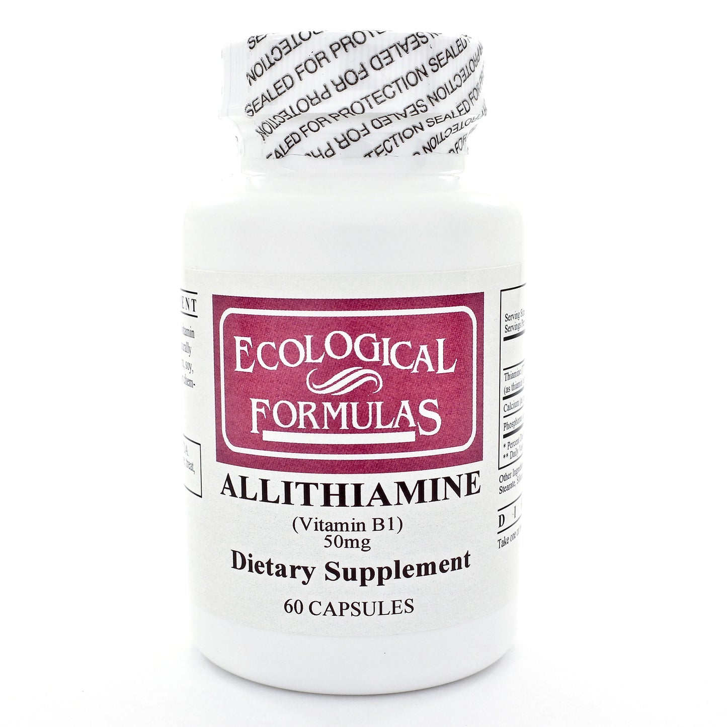 Allithiamine (Vitamin B1) 50 mg 60 caps OOS 12/3