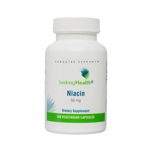 Niacin 50mg 100 caps Seeking Health