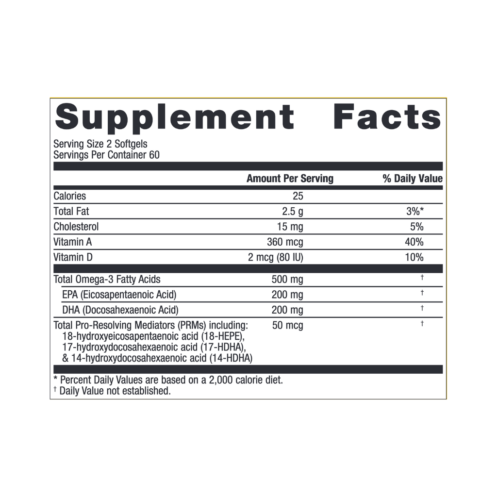 Dutch Harbor Omega 120 Softgels ~