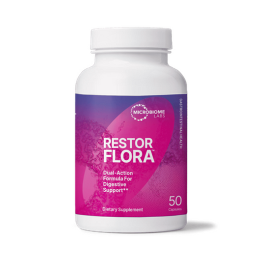 RestorFlora Probiotic 50 caps Microbiome Labs