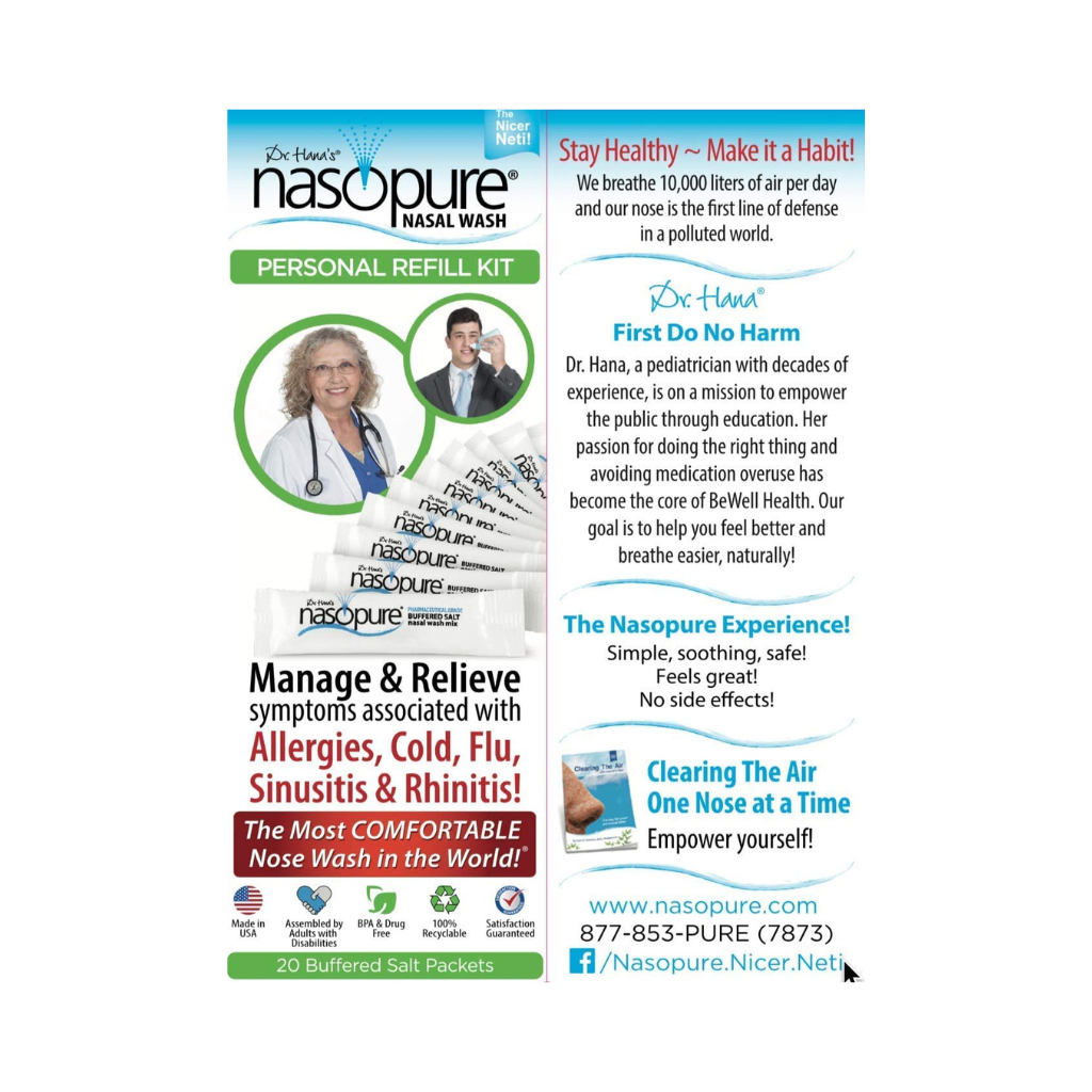 Nasopure Personal Refill Kit |(Last Chance Sale Item)