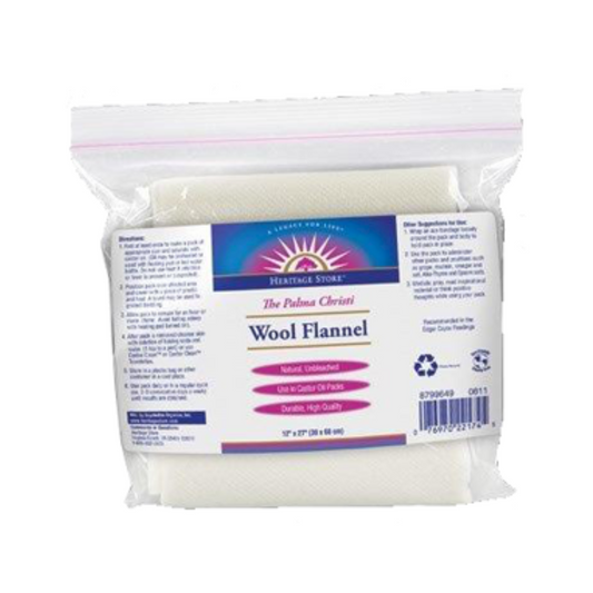 Wool Flannel 12" x 27" (2 Thickness) ~