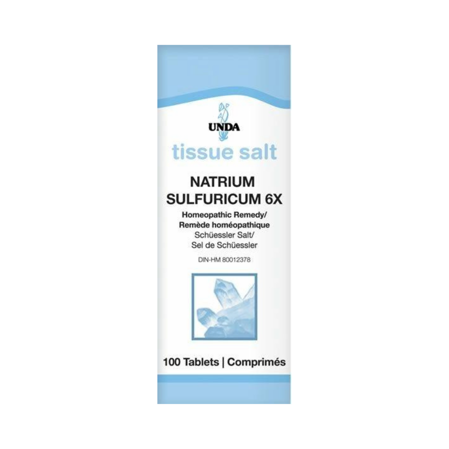 Natrum Sulfuricum 6X 100t/Schuessler 100 tabs