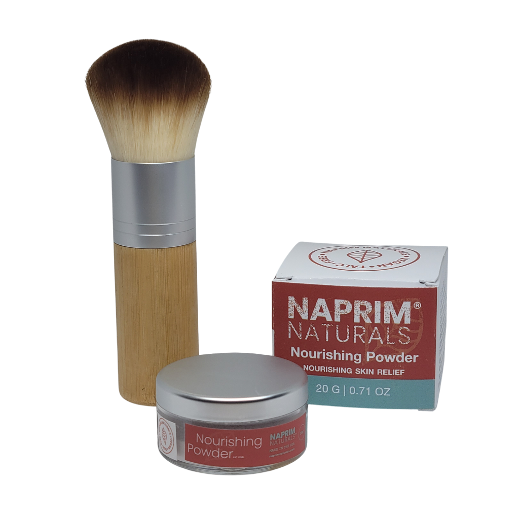 Nourishing Powder + Kabuki Brush Set ^
