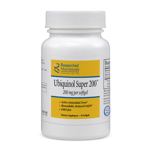 Ubiquinol Super 200™ 30 softgels