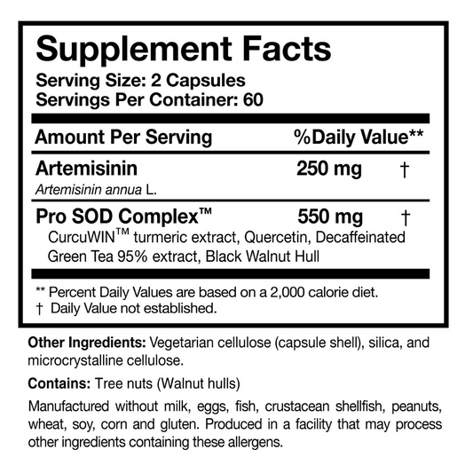 Artemisinin SOD™ 90 caps