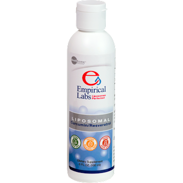 Liposomal Curcumin/Resveratrol 6oz.