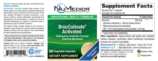 BrocColinate® Activated ( BroccoMax 60 caps replacement)