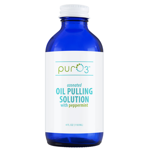 PurO3 Ozonated Oil Pulling Solution 8 oz