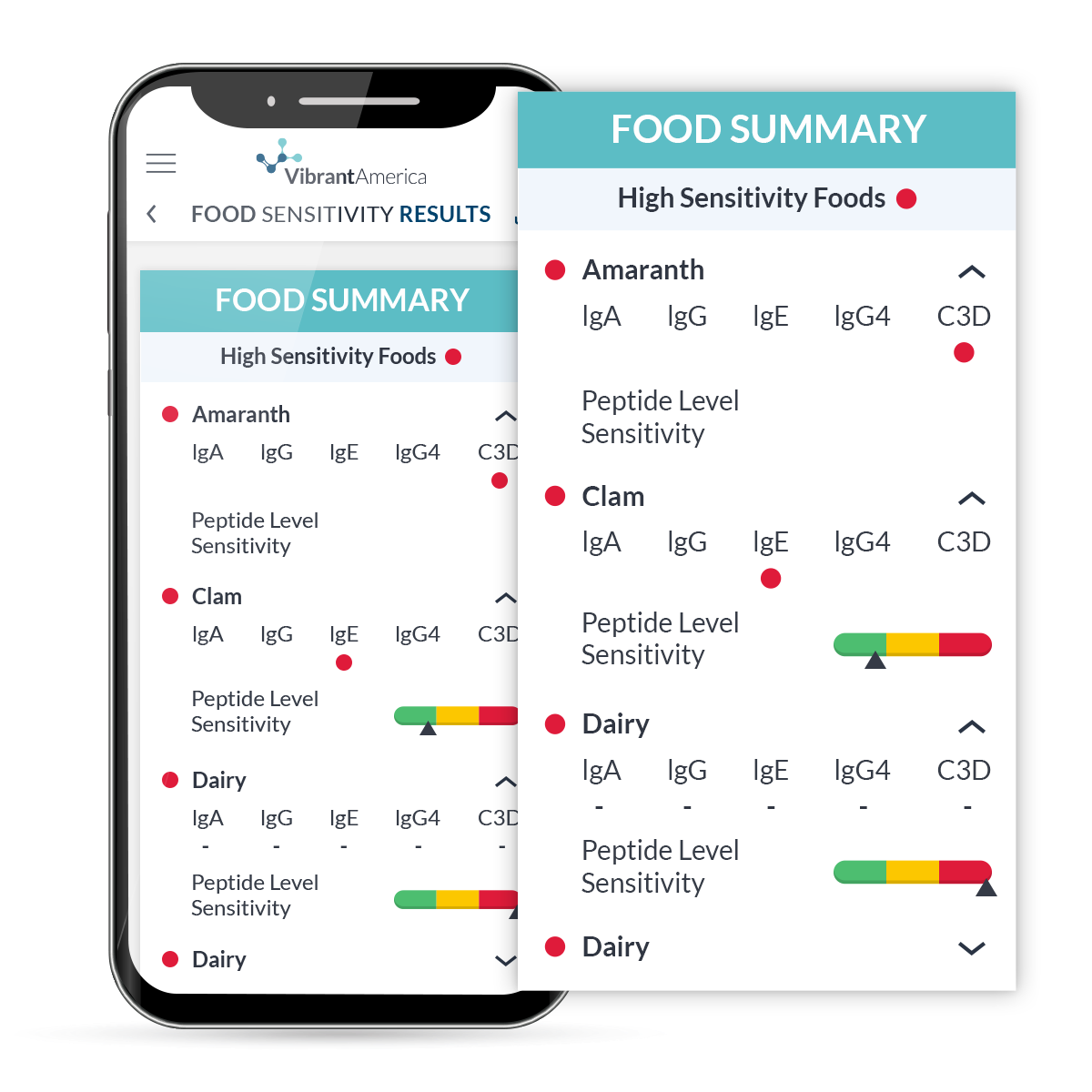 Food Sensitivity Test Complete