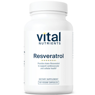Resveratrol Ultra High Potency 500mg - Vital Nutrients