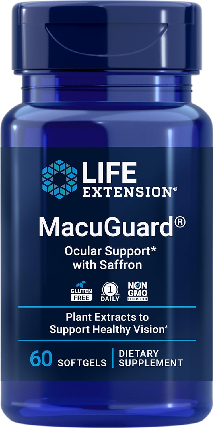 Macuguard® Ocular Support with Saffron 60 softgels ( Ocubright Replacement )