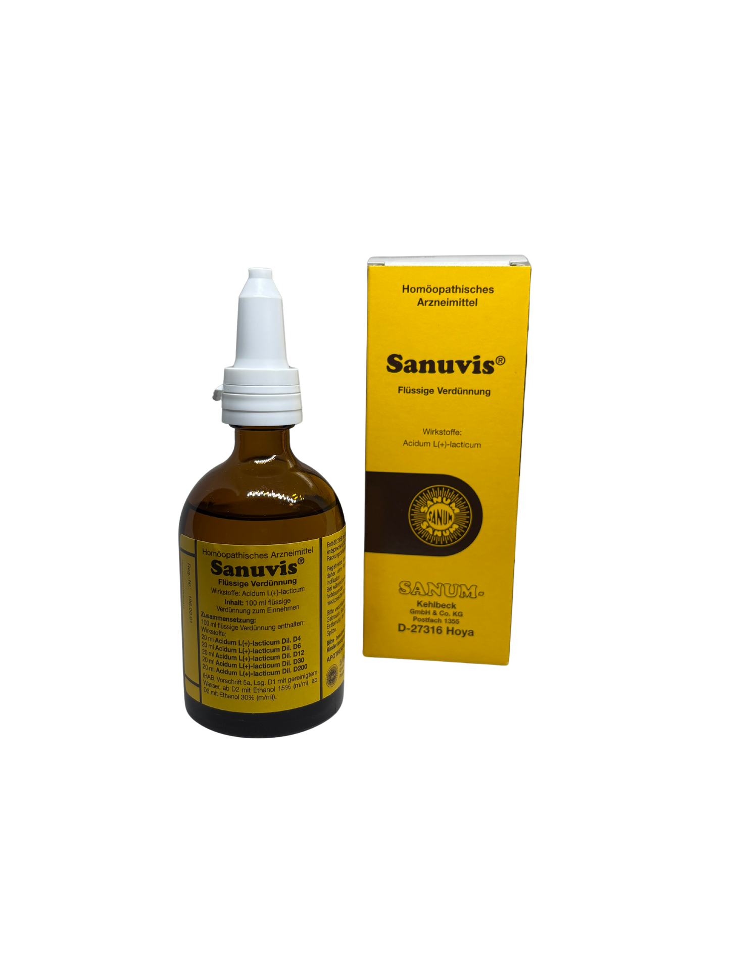 Sanum-SANUVIS drops 100ml (Pleo-SANUVIS Replacement)