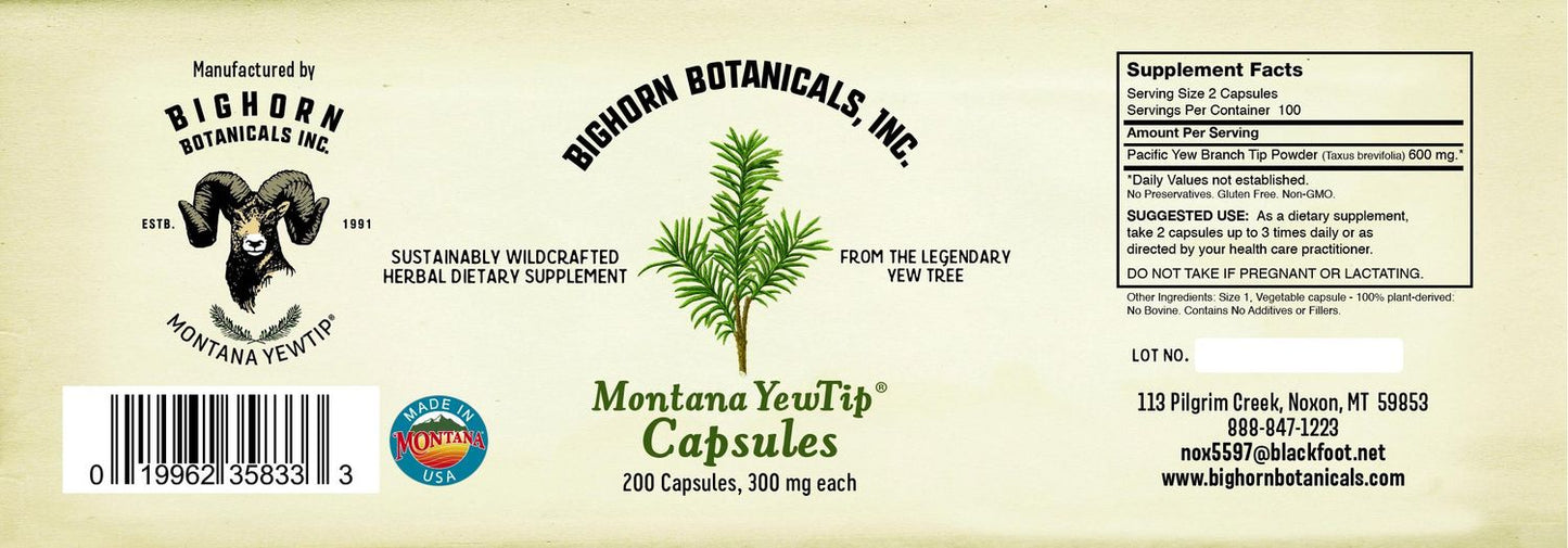 Montana YewTip Capsules