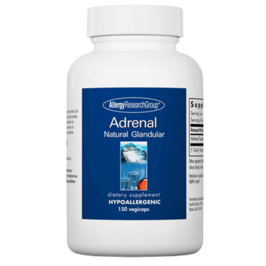 Adrenal Natural Glandular 150 caps (Adrenal Support Replacement)