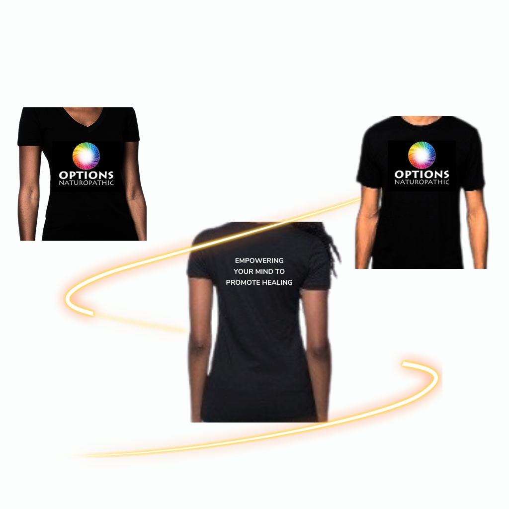 Options Naturopathic short sleeved t-shirt ^