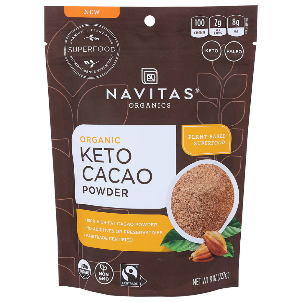 Nativas Organic Keto Cacao Powder 8 oz. ~