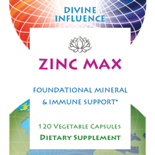Zinc Max 120 caps - ***NOTE: Zinc Max replaces Zinc citrate (Vital Nutrients)***