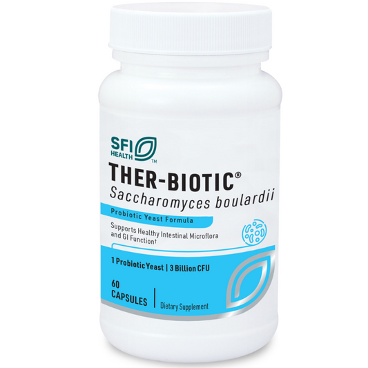 Ther-Biotic Saccharomyces Boulardii Probiotic 60 caps