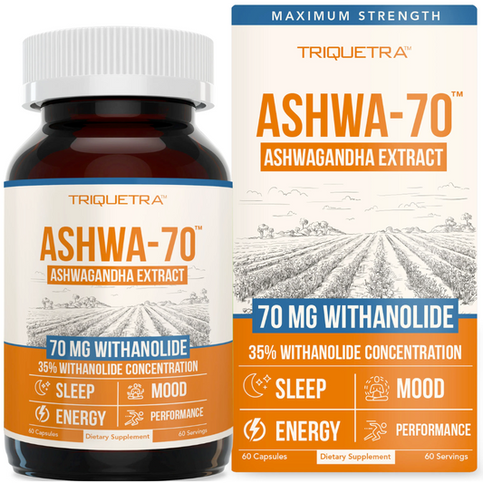 Ashwa-70™ Ashwagandha Extract Size 60 Caps ~