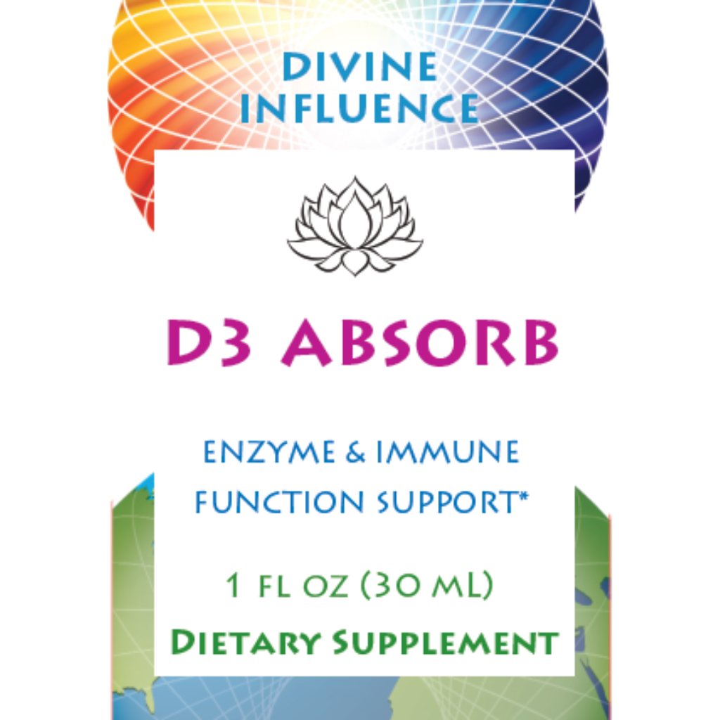 D3 Absorb 1 oz. - ***NOTE: D3 Absorb replaces D-Mulsion (Genestra)***