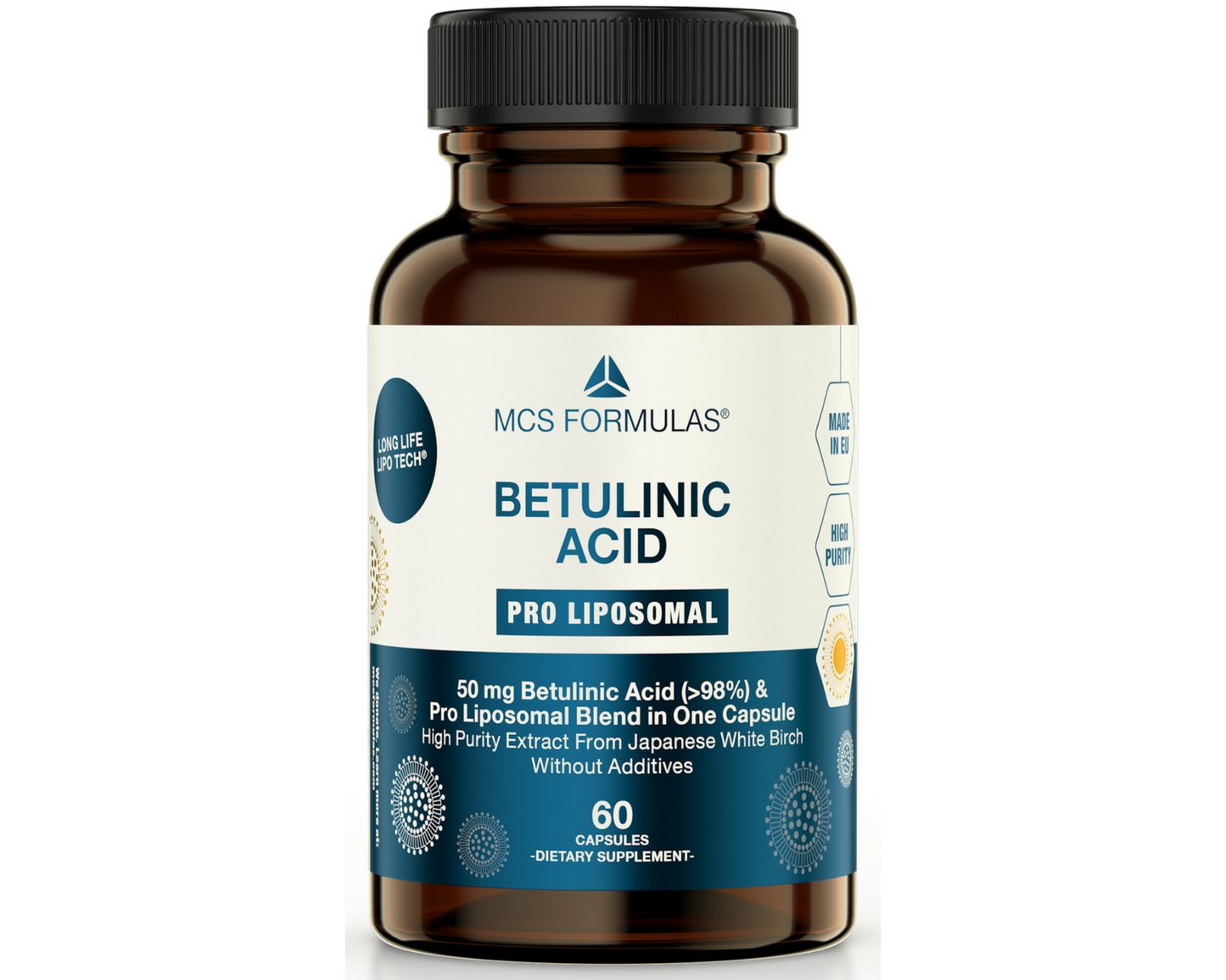 Betulinic Acid Pro Liposomal 50mg 60 caps