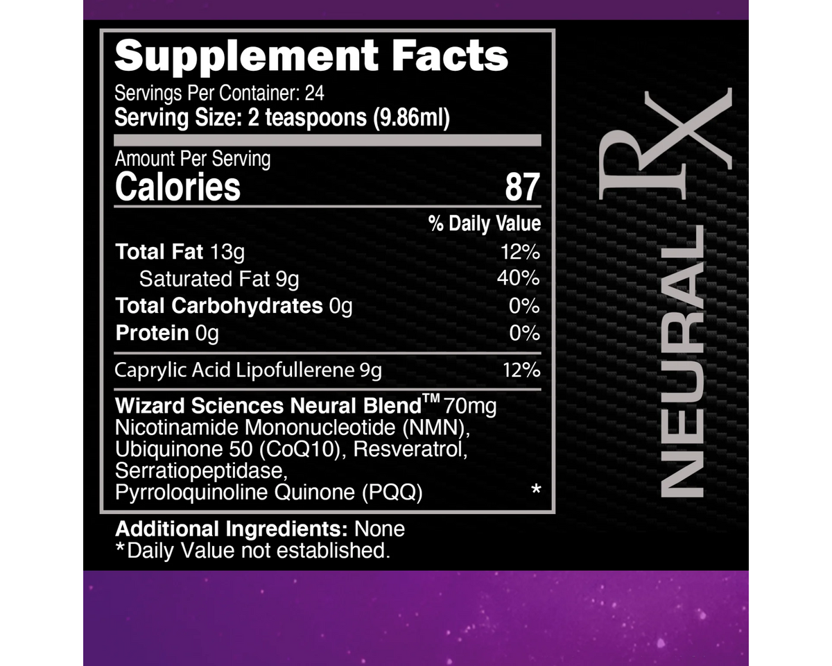 Neural Rx NEURAL Rx 8 oz Wizard Science~ – Options Naturopathic