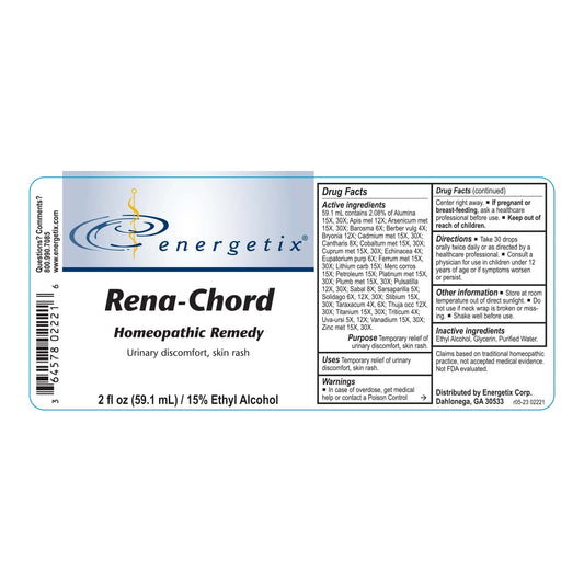 Rena-Chord | Homeopathic Remedy | Energetix